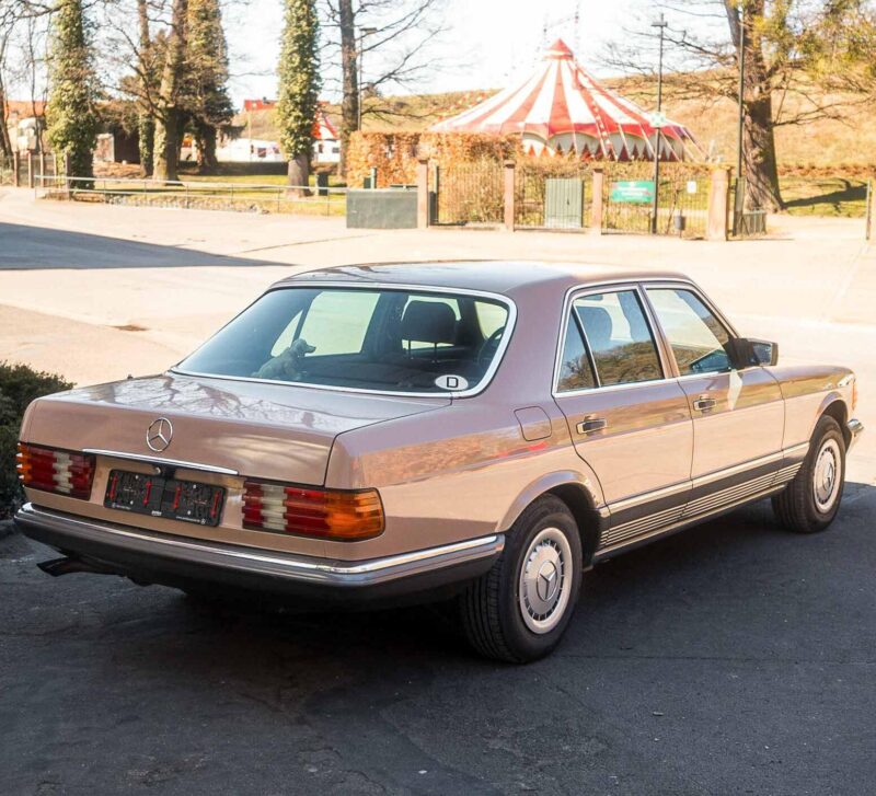 Mercedes Benz 380SE Diplomatenfahrzeug – Bild 2