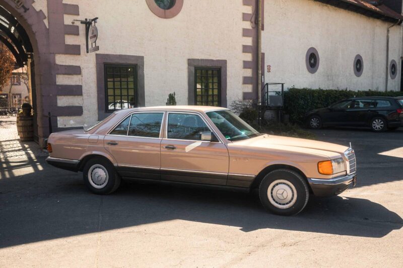 Mercedes Benz 380SE Diplomatenfahrzeug – Bild 3