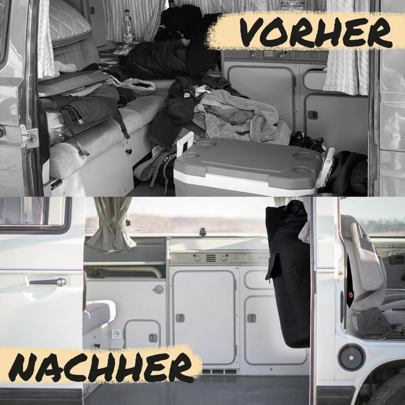 Wäschesack Camping Schwarz – Bild 15