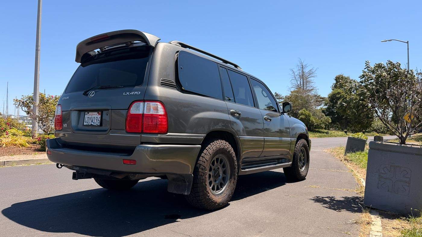 Lexus 1999 LX 470 Mipa Grau v8 Rostfrei Kalifornien Import – Bild 3