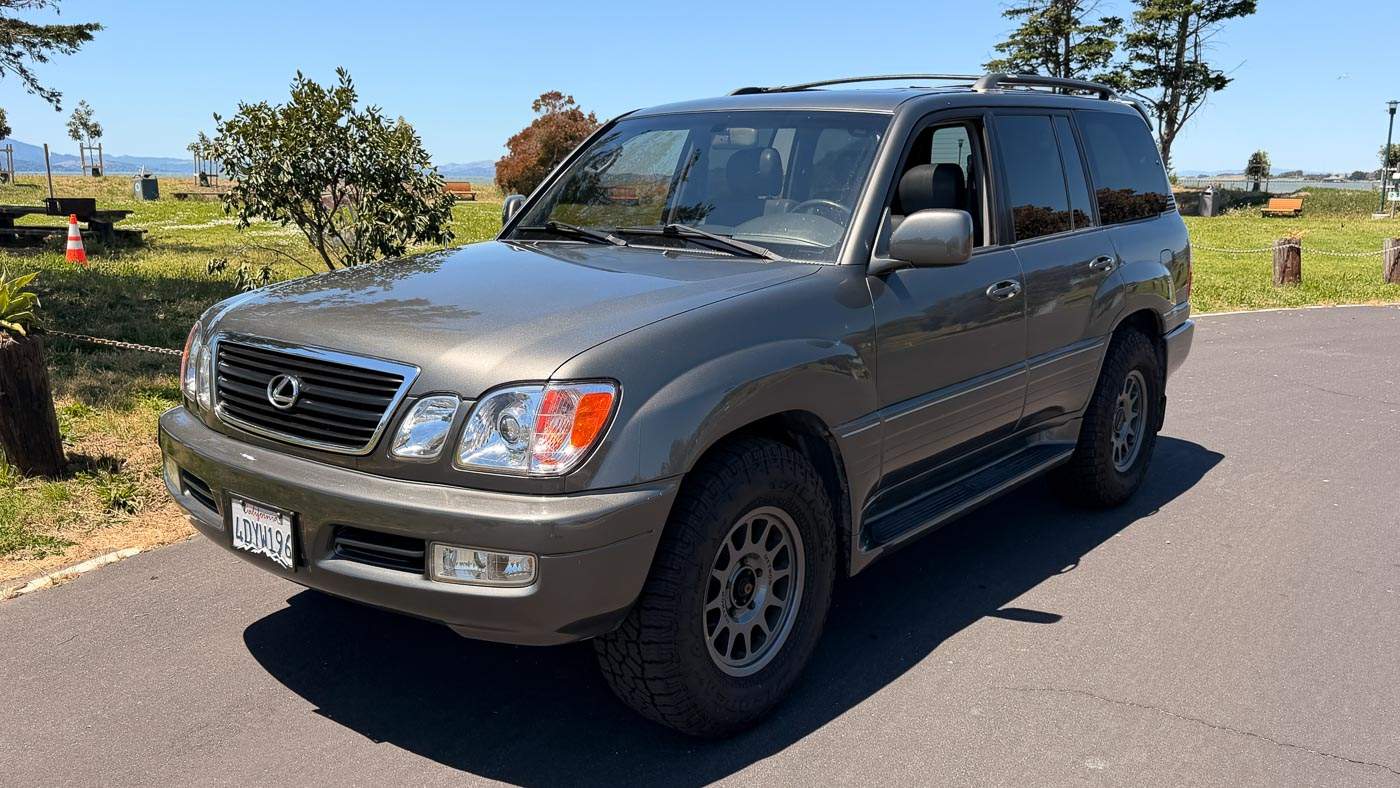 Lexus 1999 LX 470 Mipa Grau v8 Rostfrei Kalifornien Import – Bild 4